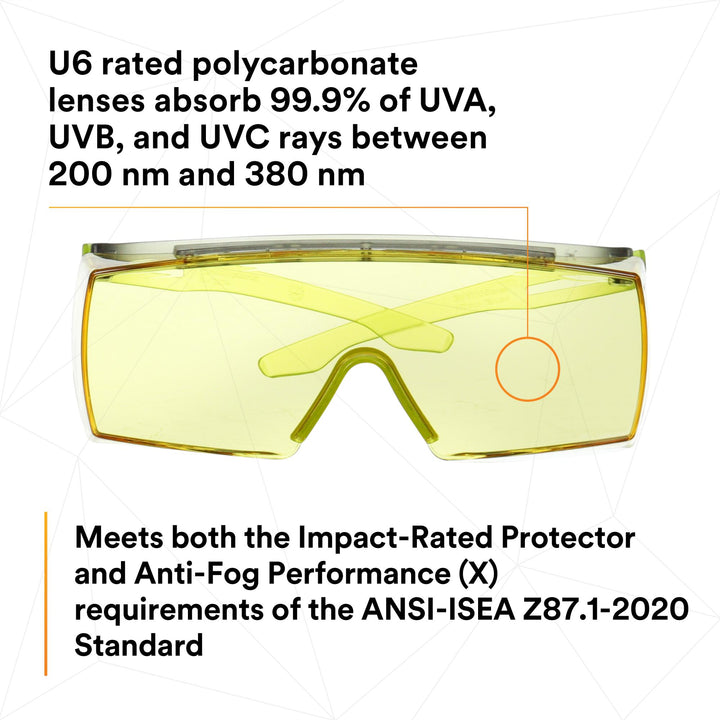 3M SecureFit 3700 Series, SF3703SGAF-GRN, Green Temple