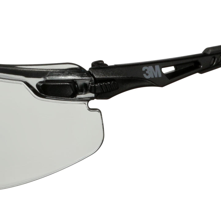 3M Solus 1000 Series, S1507SGAF, Black Temples, Scotchgard Anti-Fog Coating