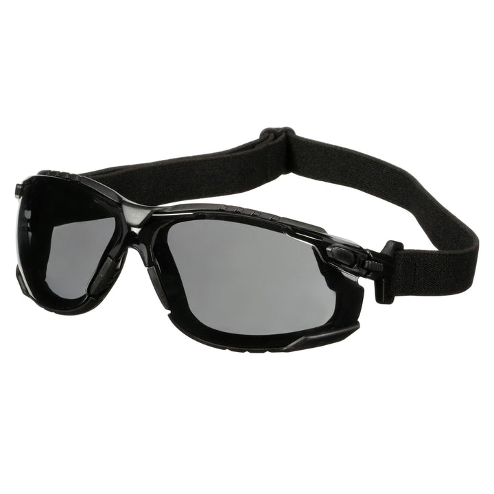 3M Solus 1000 Series, S1502SGAF-KT, Blk Temples, Scotchgard Anti-Fog Coating