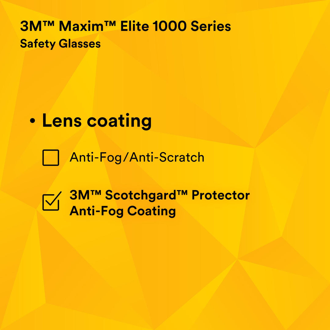 3M Maxim Elite 1000 Series, MXE1001SGAF-BLK, Black Frame
