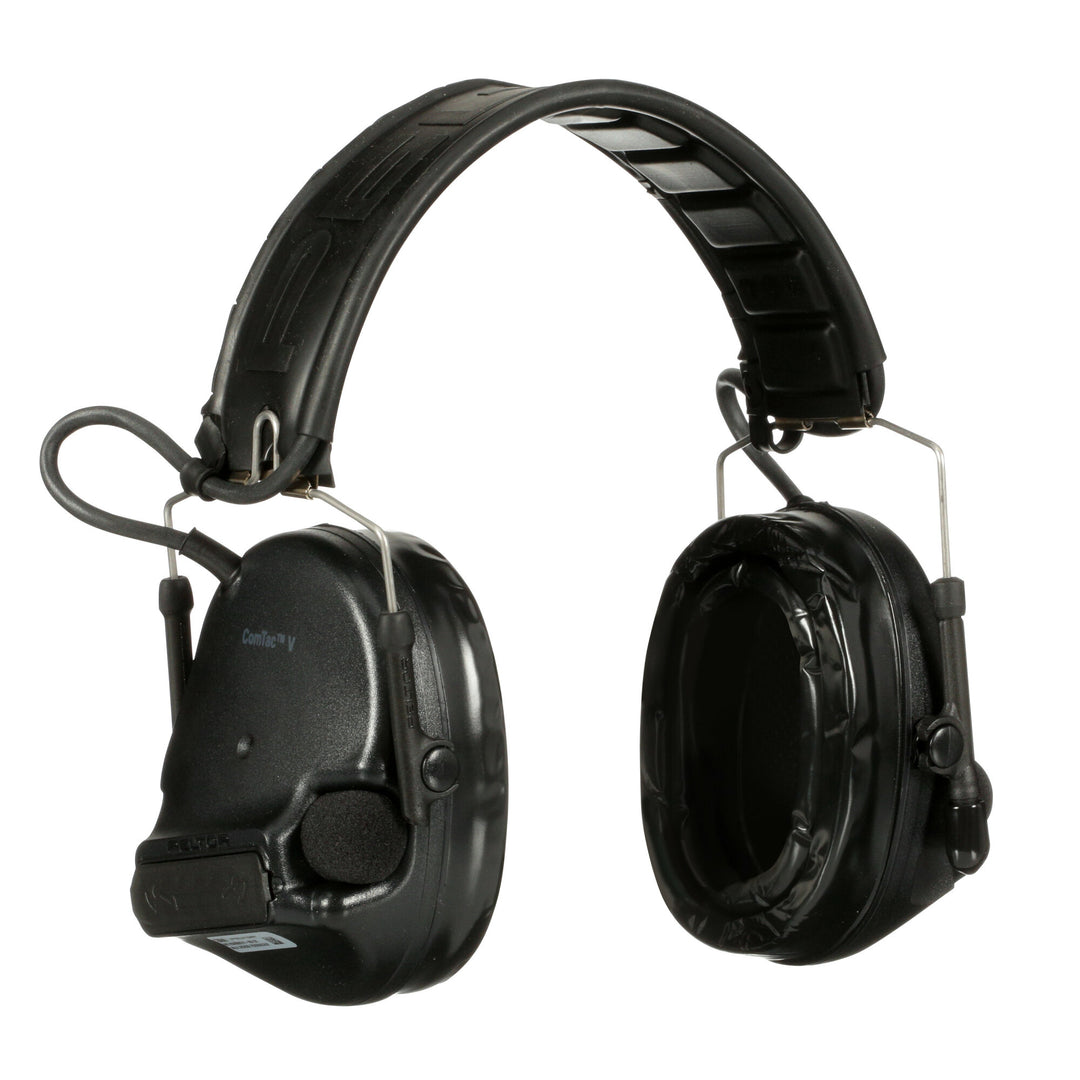 3M PELTOR SwatTac V Hearing Defender Headset MT20H682FB-09 SV, Foldable, Black