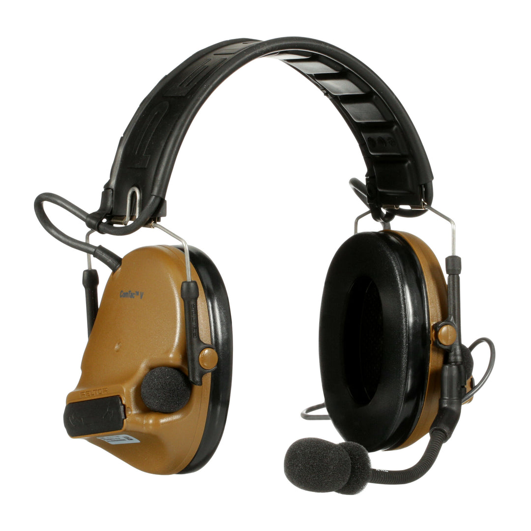 3M PELTOR ComTac V Headset MT20H682FB-47 CY, Foldable, Single Lead
