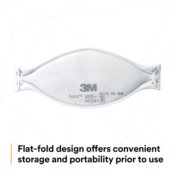 3M Aura Particulate Respirator 9205+, N95