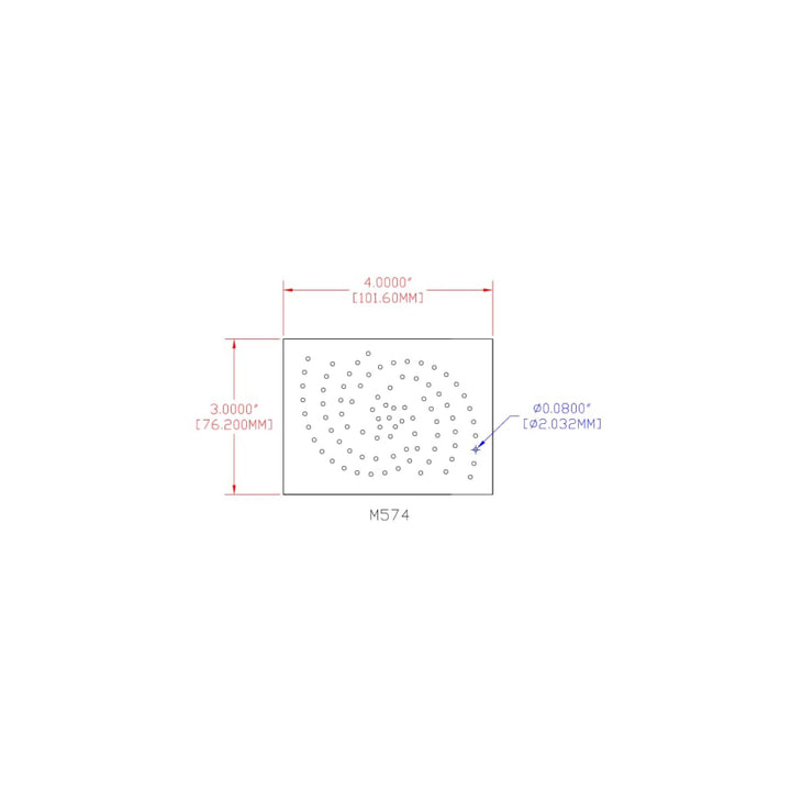 3M Cubitron II Hookit Film Sheet 775L, 120+, 3 in x 4 in, Die M574