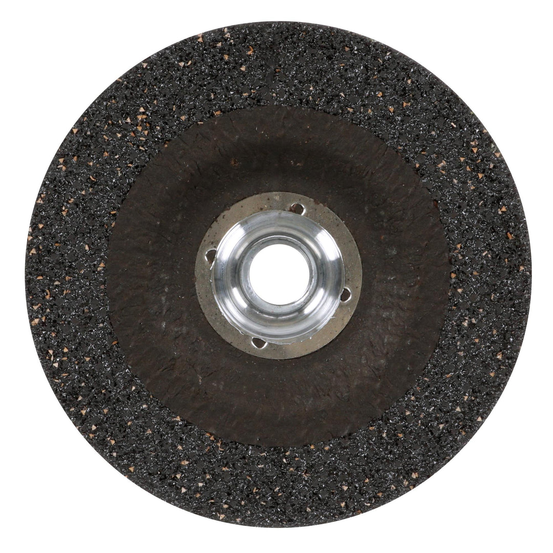 3M Silver Depressed Center Grinding Wheel, 87397, T27 Quick Change