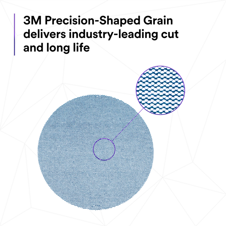 3M Xtract Net Disc 310W, 320+, 5 in x NH, Die 500X, 50/Carton