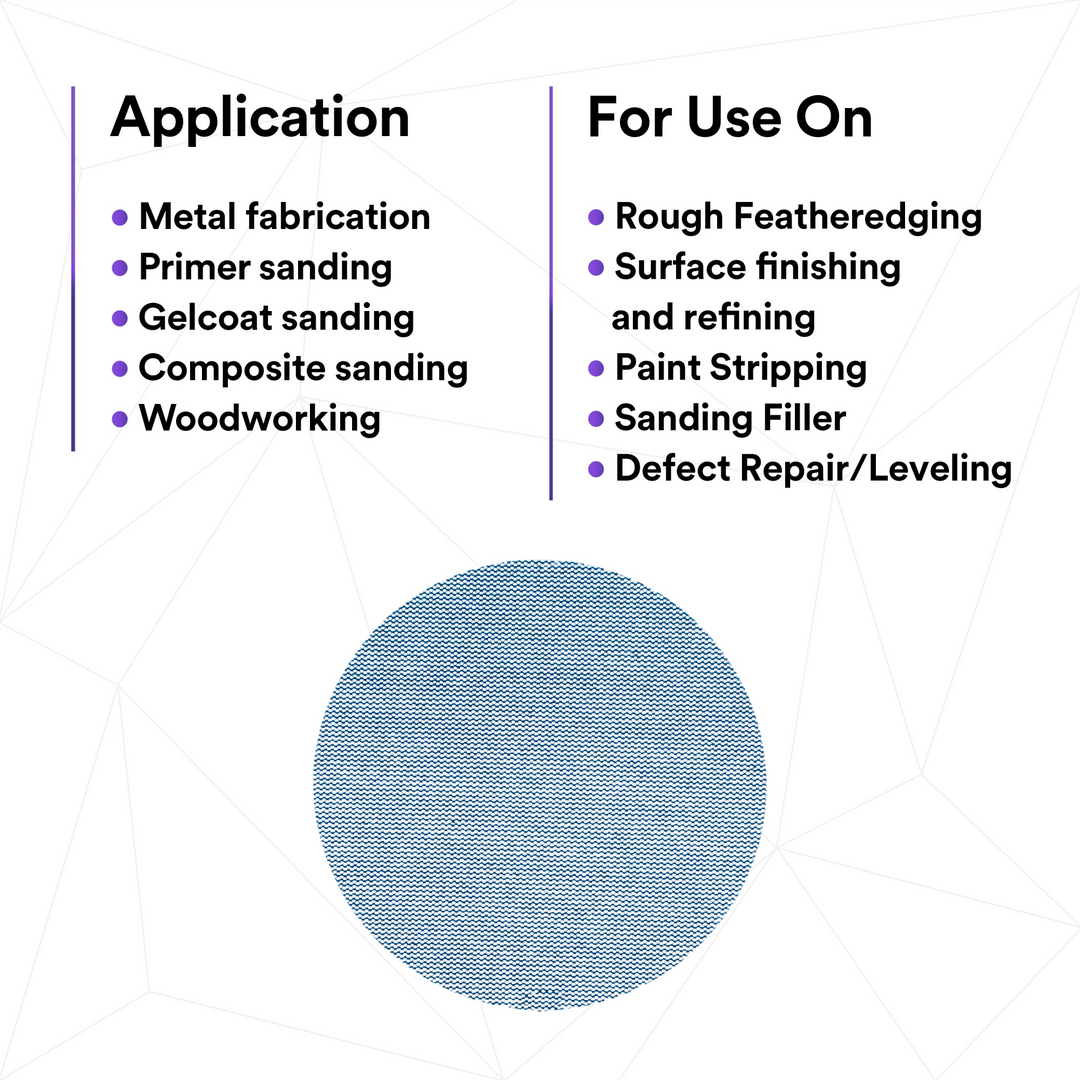 3M Xtract Net Disc 310W, 220+, 5 in x NH, Die 500X, 50/Carton