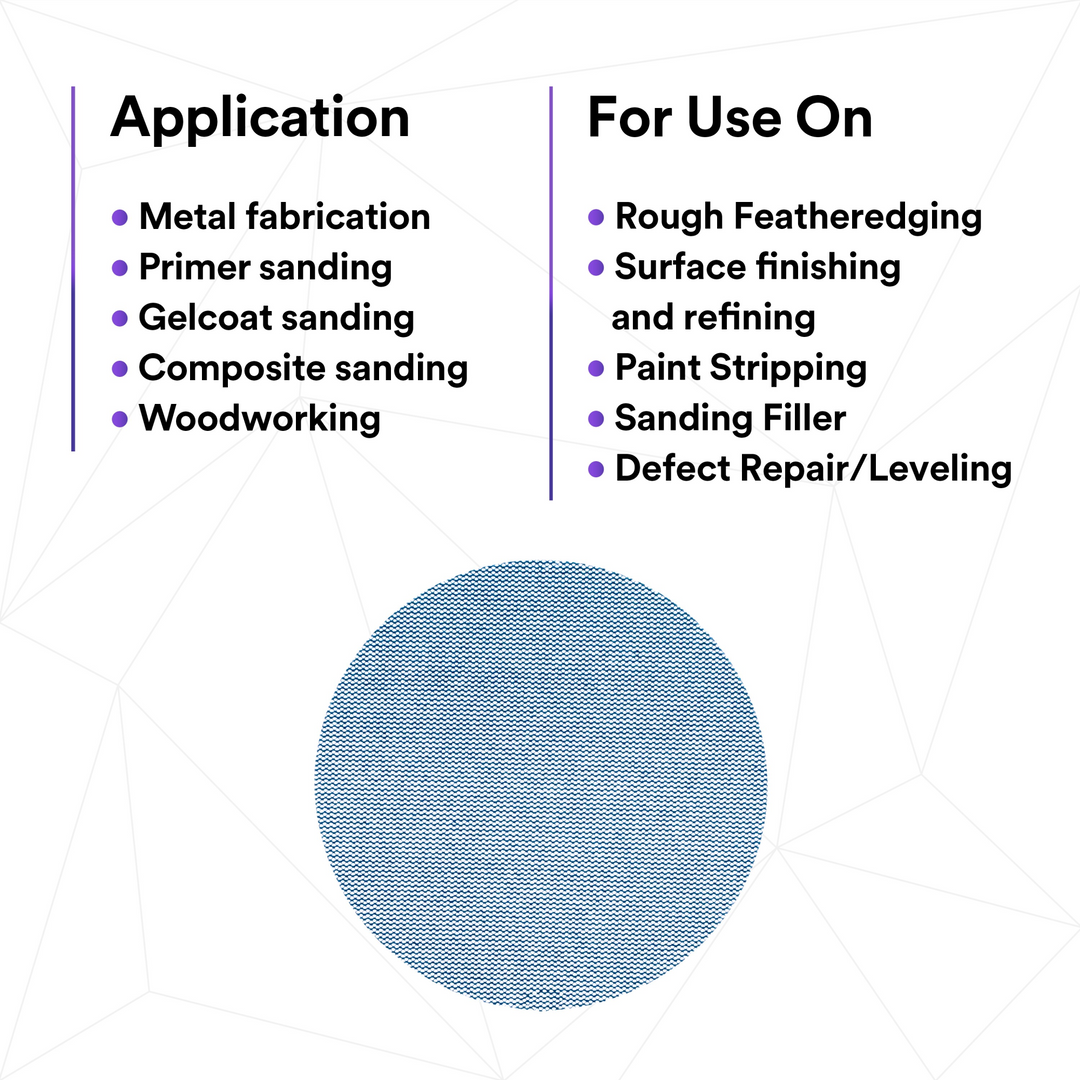 3M Xtract Net Disc 310W, 150+, 5 in x NH, Die 500X, 50/Carton