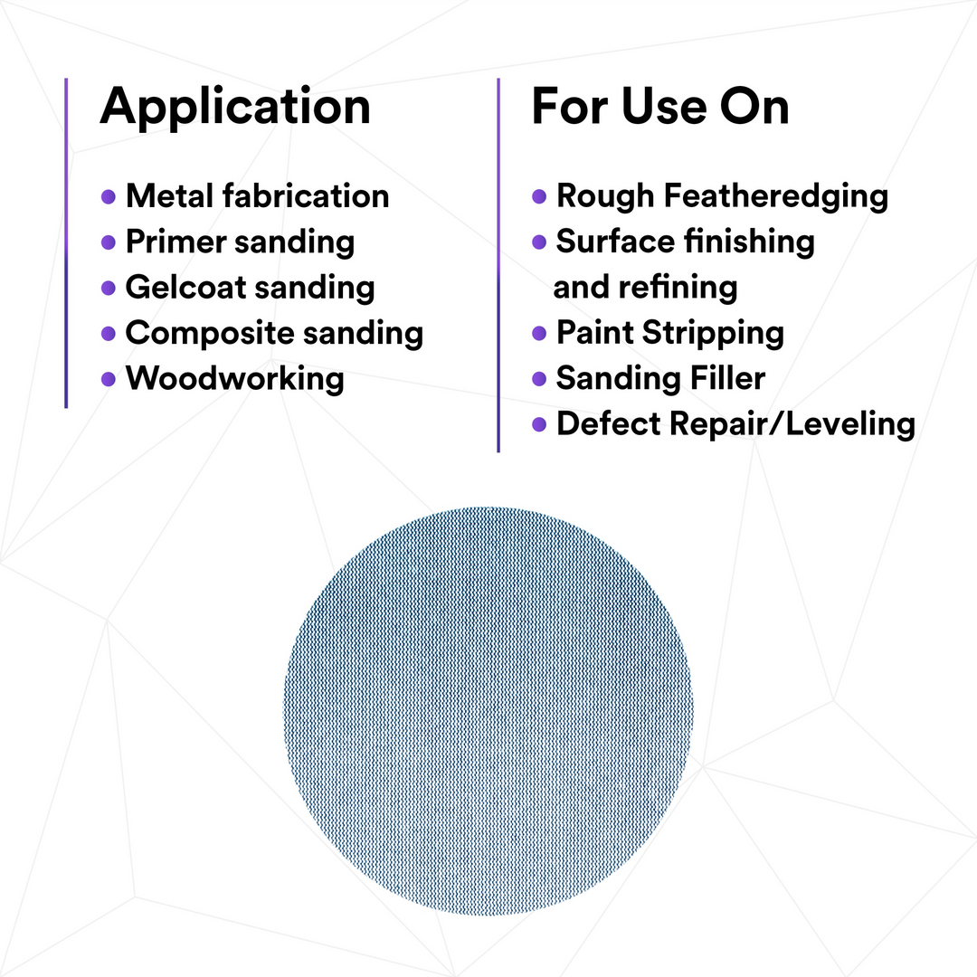 3M Xtract Net Disc 310W, 320+, 6 in x NH, Die 600Z, 50/Carton