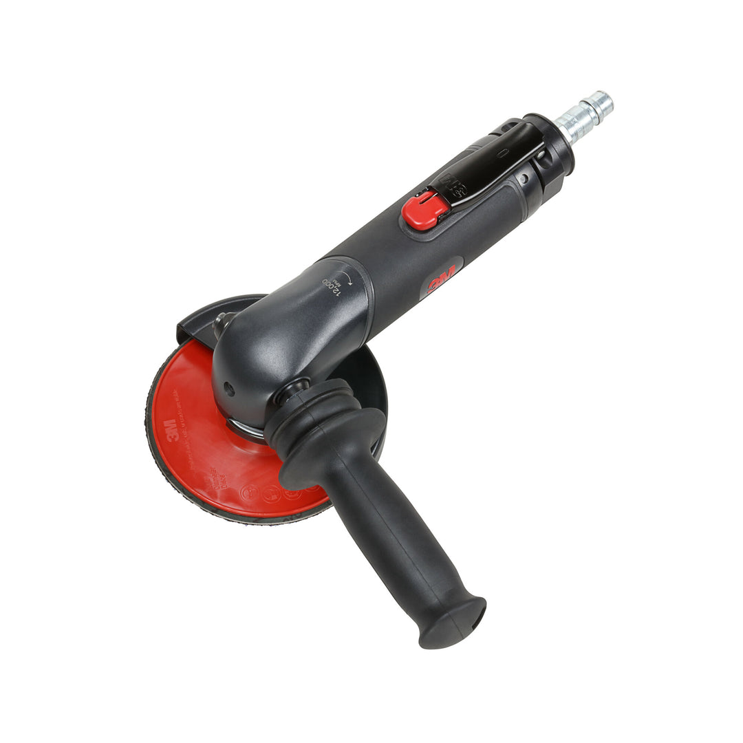 3M Pneumatic Angle Grinder, 88566, Used for 4-1/2 in - 5 in discs, 1.5HP