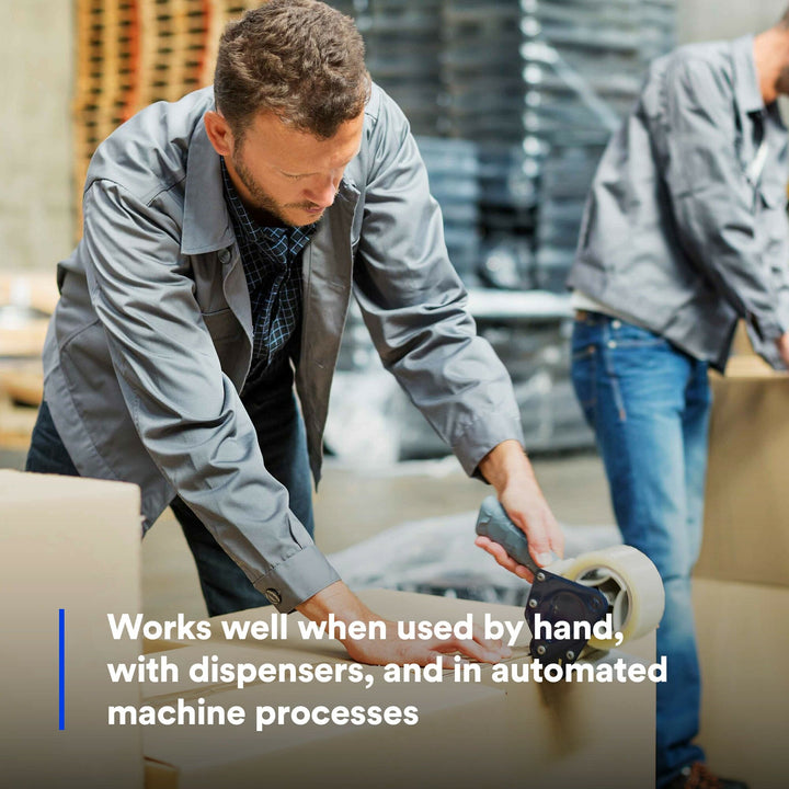 Scotch® High Tack Box Sealing Tape 311+, Clear, 72 mm x 100 m