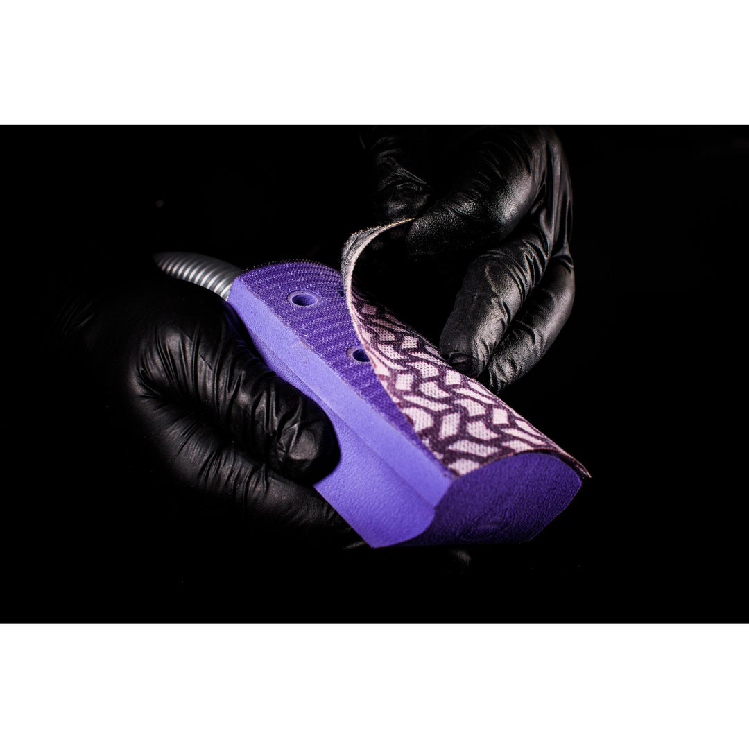 3M Hookit Dust Extraction Flexible Radius Sanding Block 35830, 133 mm x 66 mm