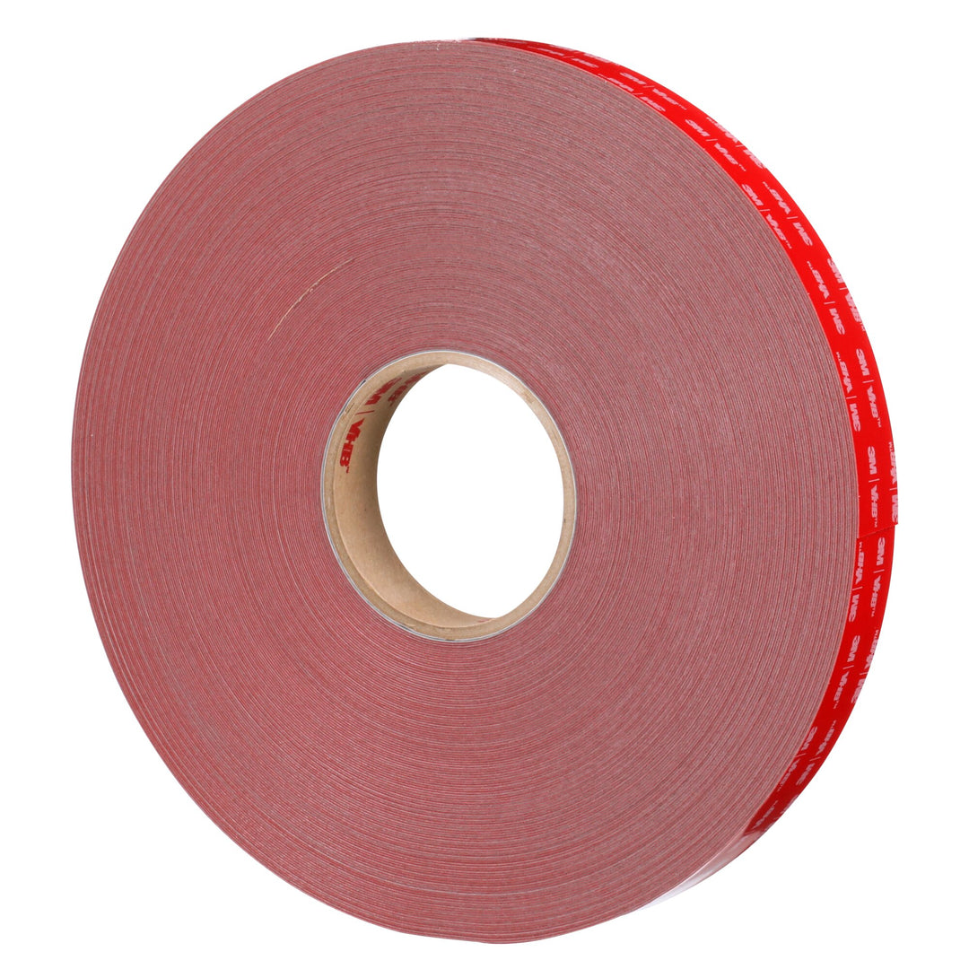 3M VHB Tape RP+110GF, Gray, 1 in x 36 yd, 45 mil, Film Liner