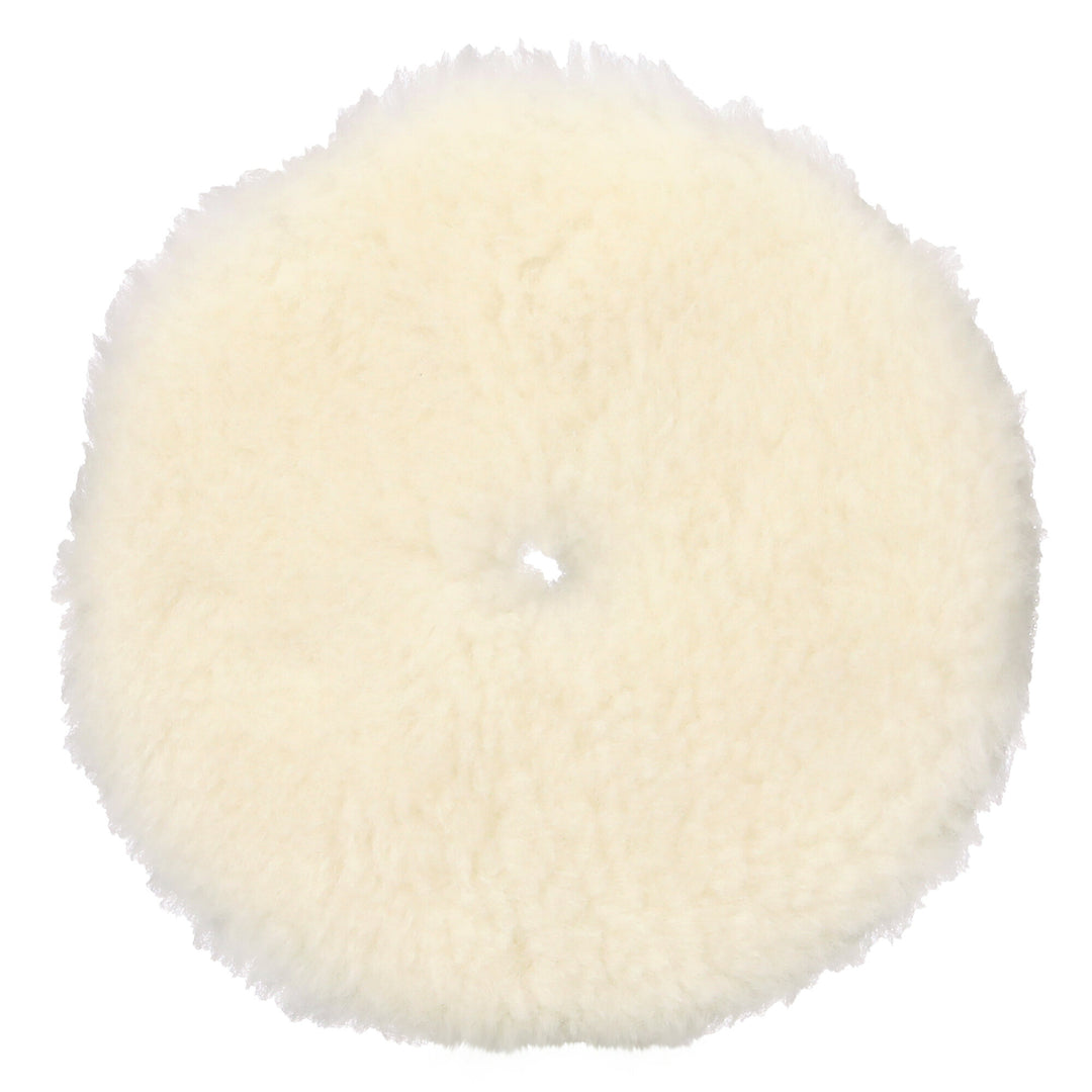3M Perfect-It Random Orbital Wool Compounding Pad 34121, Medium,White, 5 in