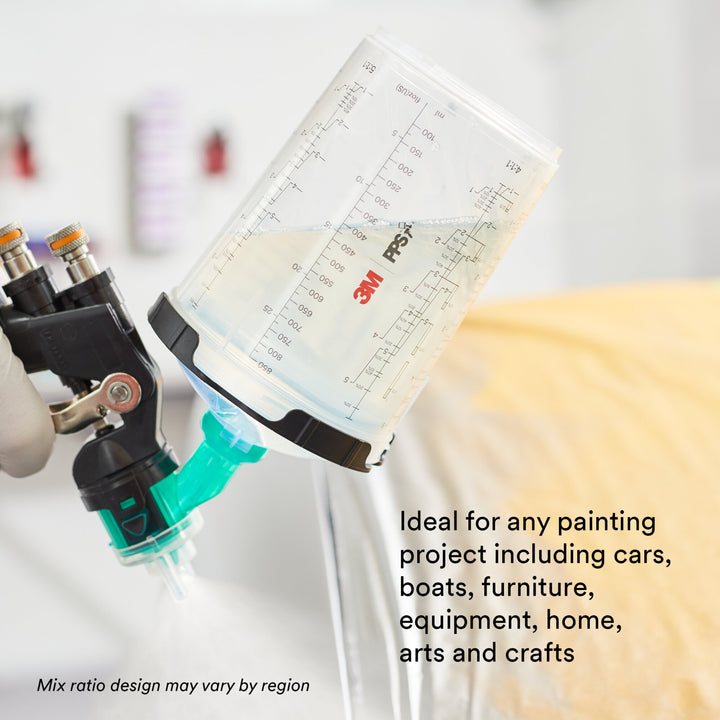 3M PPS Series 2.0 Spray Cup System Kit 26325, Large (28 fl oz, 850mL)