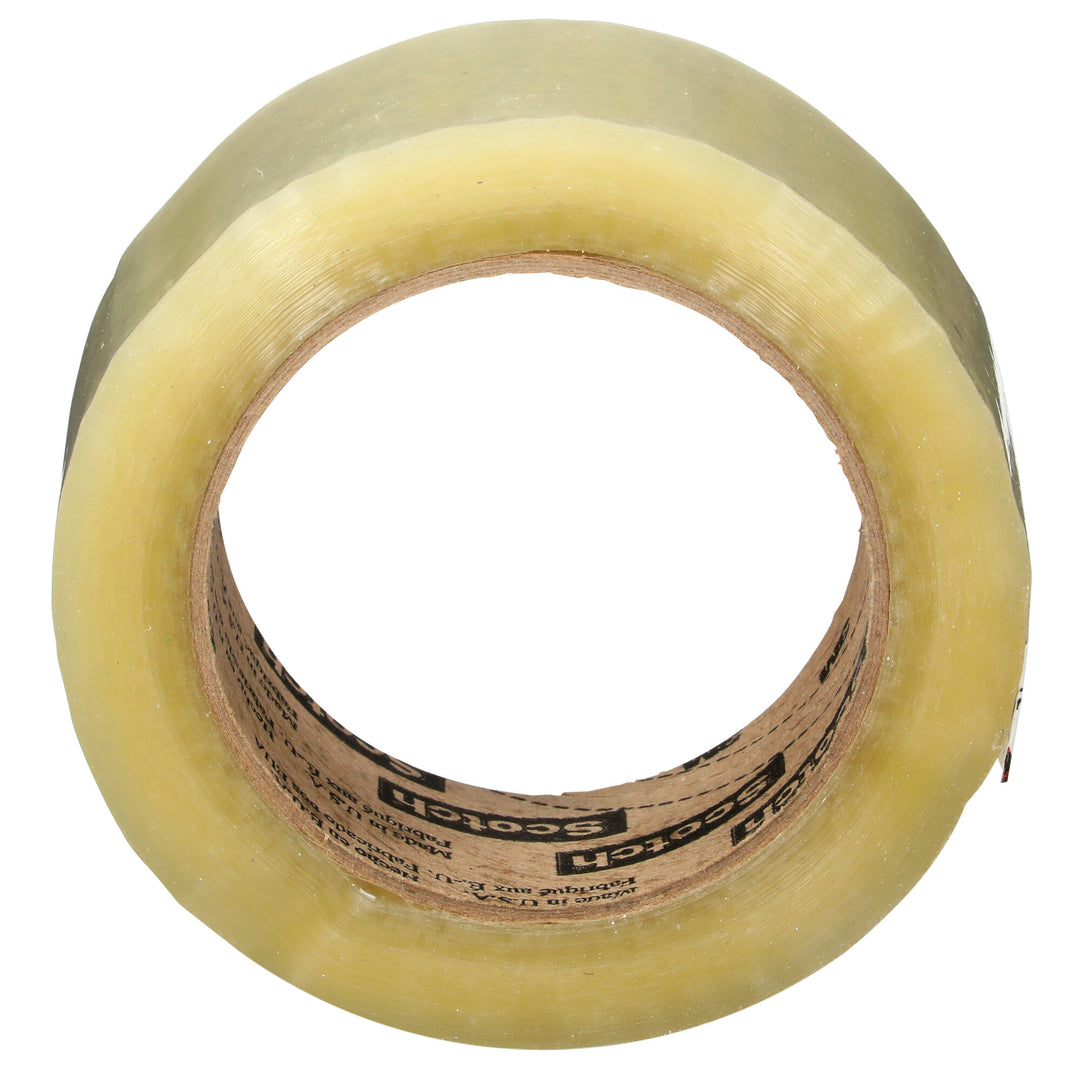 Scotch® High Tack Box Sealing Tape 371+, Clear, 48 mm x 100 m