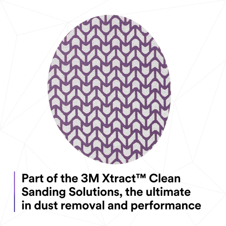 3M Xtract Cubitron II Net Disc 710W, 150+, 6 in x NH, Die 600Z