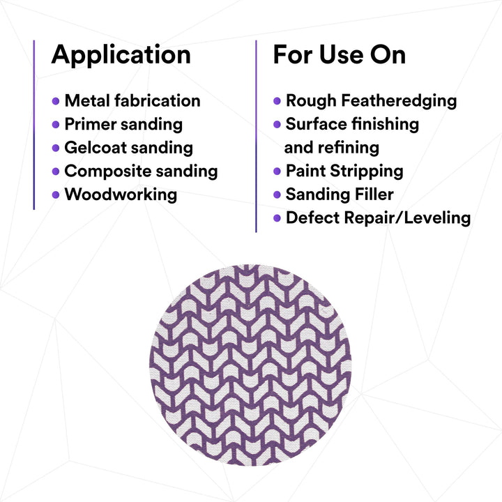 3M Xtract Cubitron II Net Disc 710W, 150+, 5 in x NH, Die 500X