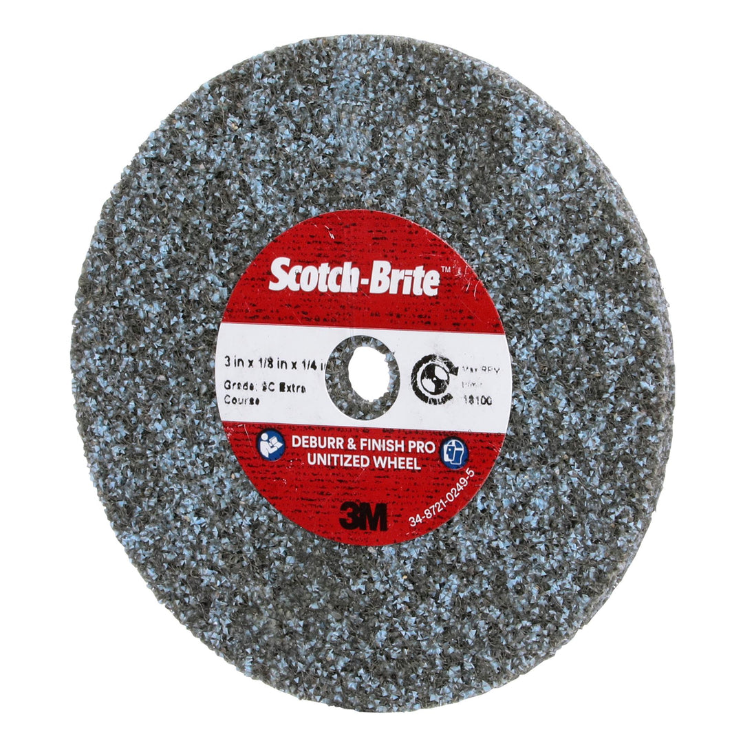 Scotch-Brite Deburr & Finish Pro Unitized Wheel, DP-UW, 9C Extra
Coarse+