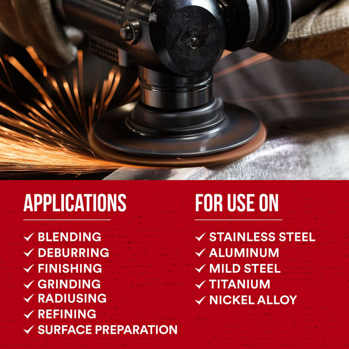 Scotch-Brite SL Surface Conditioning Disc, SL-DH, A/O Coarse, 8 in x NH