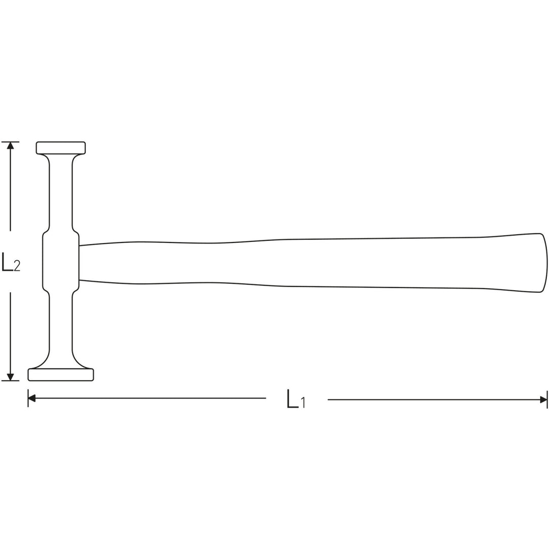 Stahlwille 70130003 10780 Planishing hammer