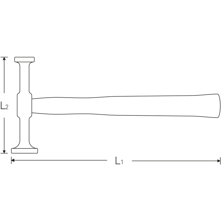 Stahlwille 70130010 10776 Special planishing hammer