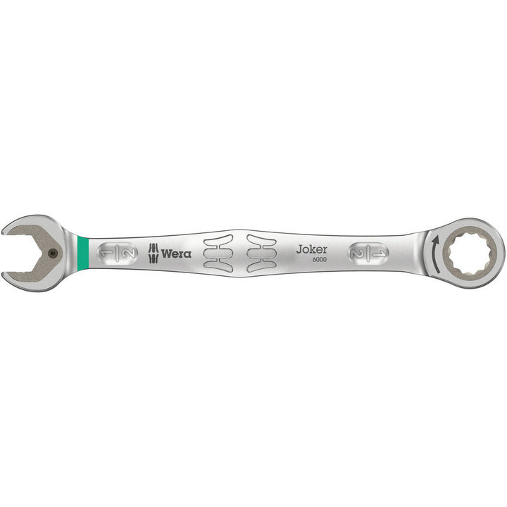 Wera 6000 Joker Ratcheting combination wrenches, Imperial, 11/16" x 235 mm