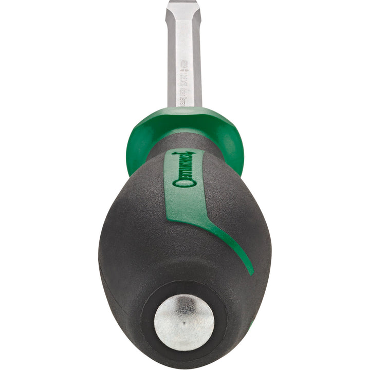 Stahlwille 46223314 Drall + Slotted  Screwdriver, Size 7 mm