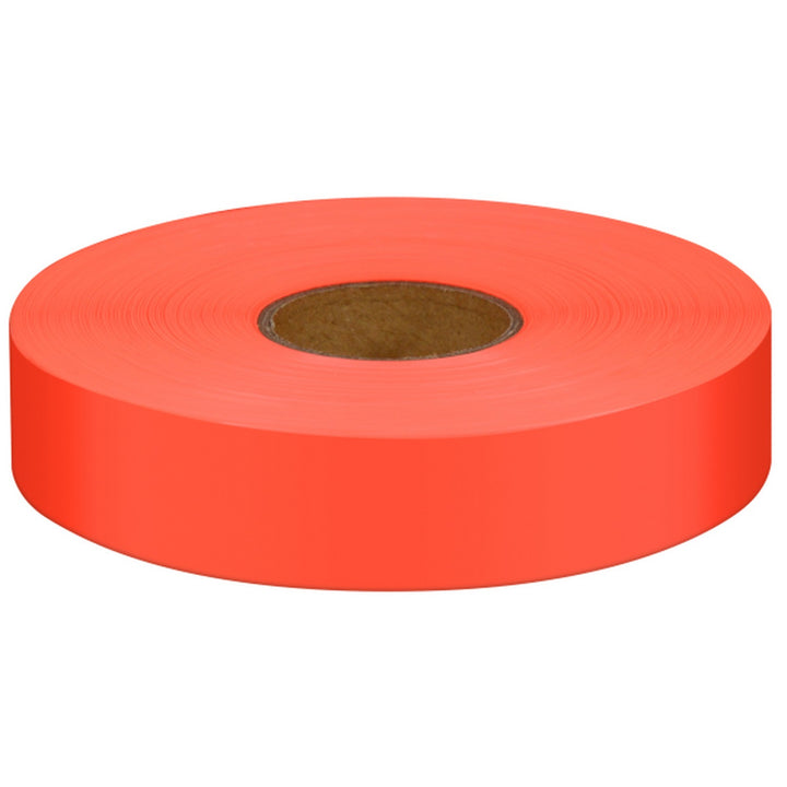 Johnson 40-0813 Glo Orange Flagging Tape - 1" x 600'