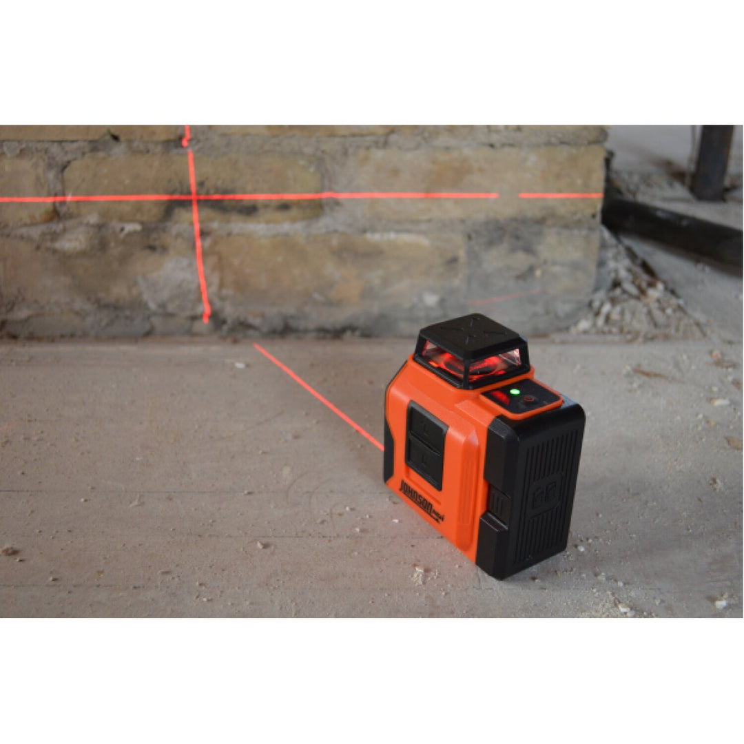Johnson 40-6606 Self-Leveling 360 Degree Line Laser
