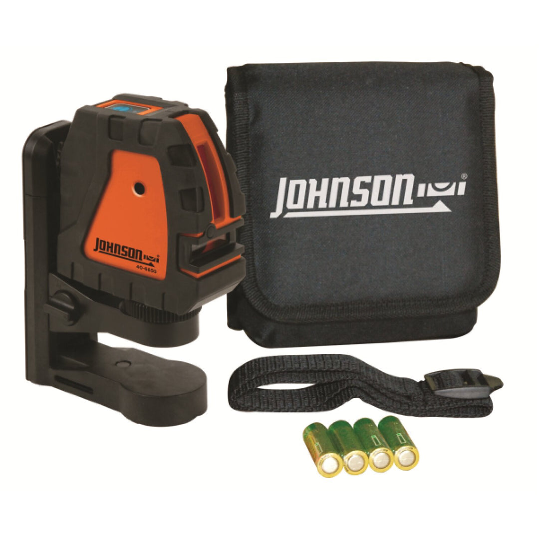 Johnson 40-6650 Self-Leveling Cross-Line Laser