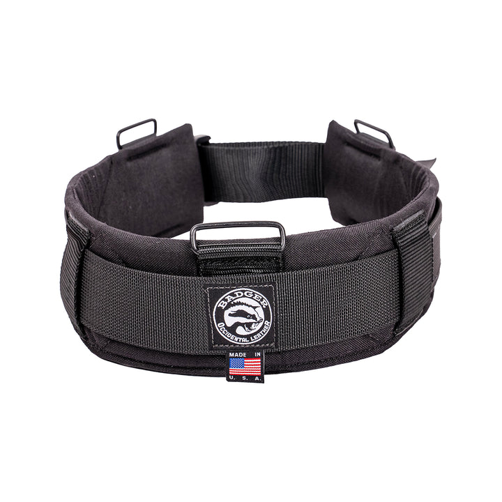 Badger Straight Belt – Black