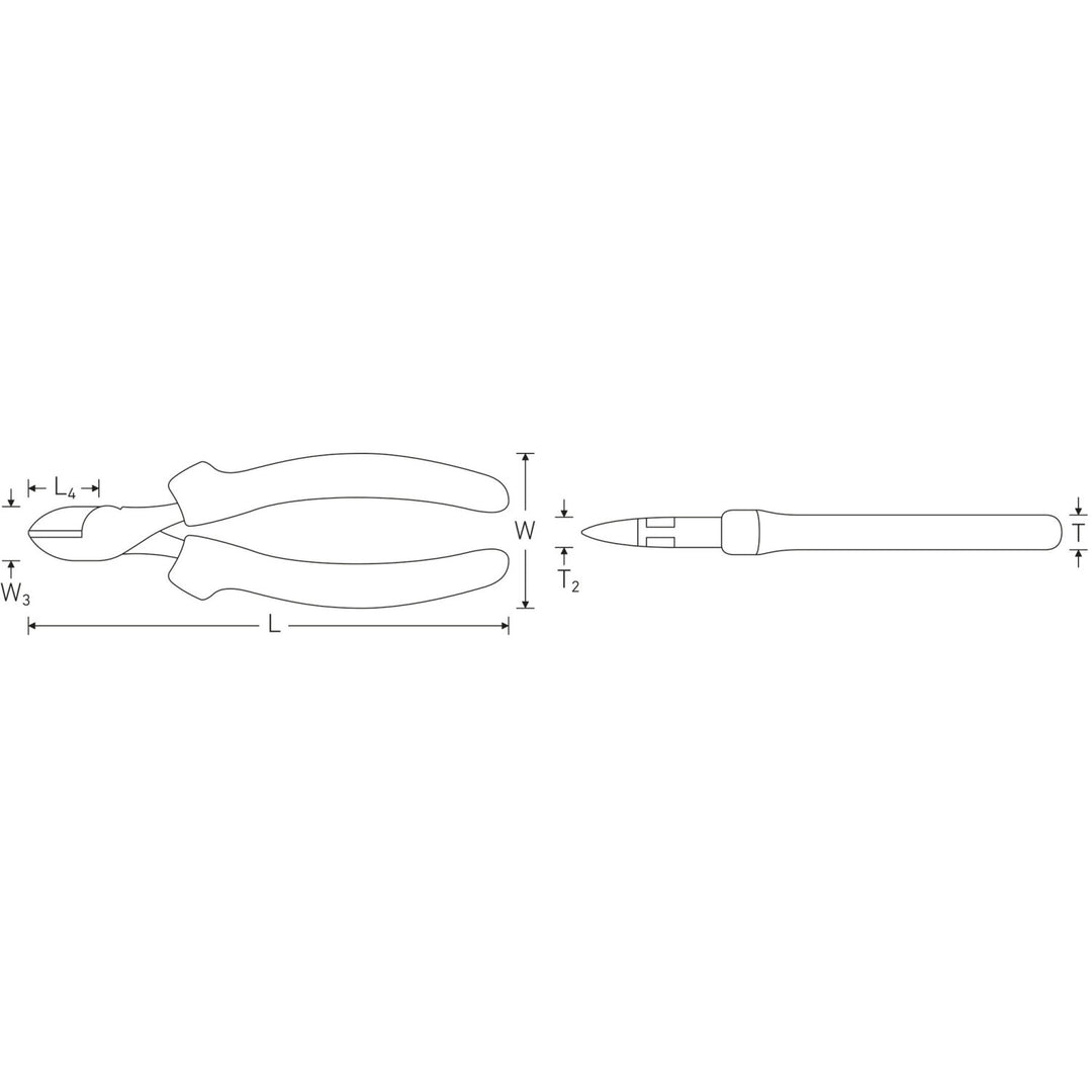 Stahlwille 67201160 Side cutter