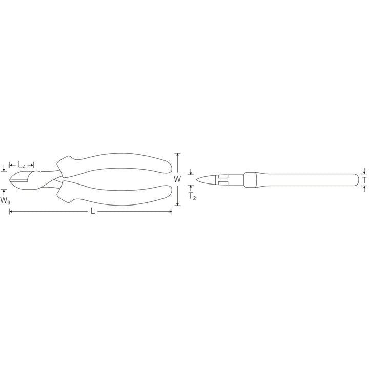 Stahlwille 67201180 Side cutter