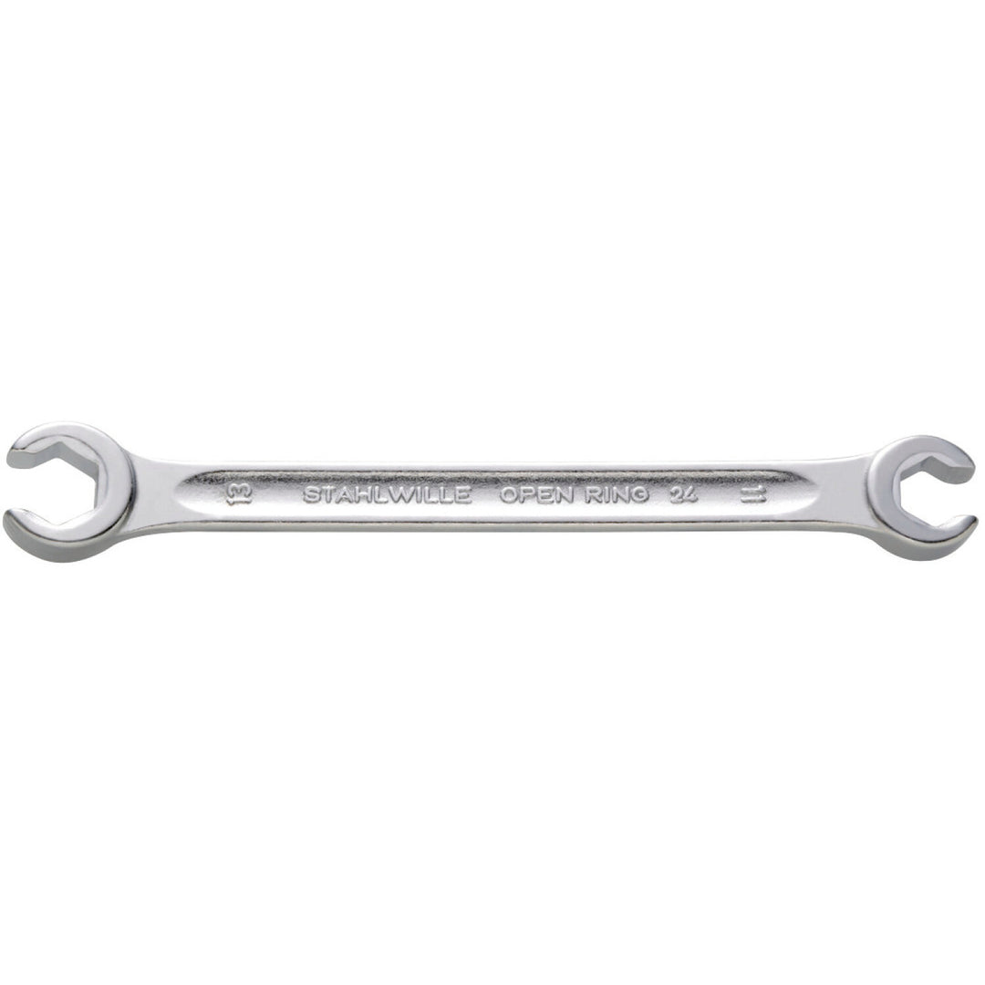 Stahlwille 41081011 24 Double ended open ring Spanner, 10 x 11 mm