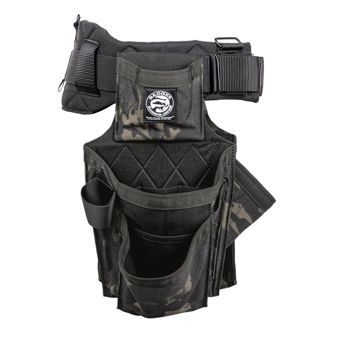 Badger 461061 SM Side-by-Side Carpenter Black Camo Belt - Small