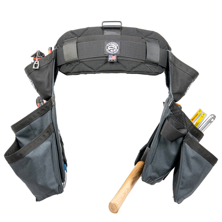 Badger 463210 SM Side-by-Side Framer Gunmetal Belt - Small