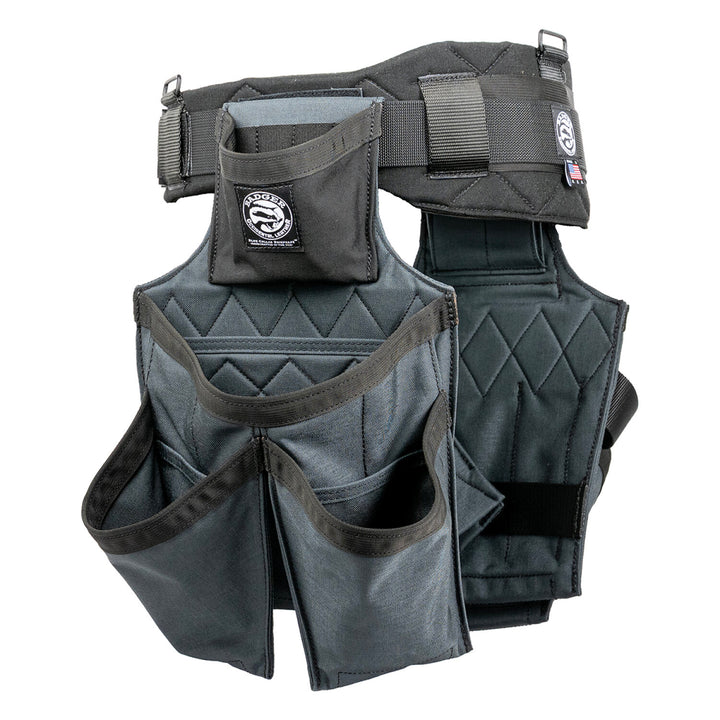 Badger 463210 XXL Side-by-Side Framer Gunmetal Belt - XX-Large