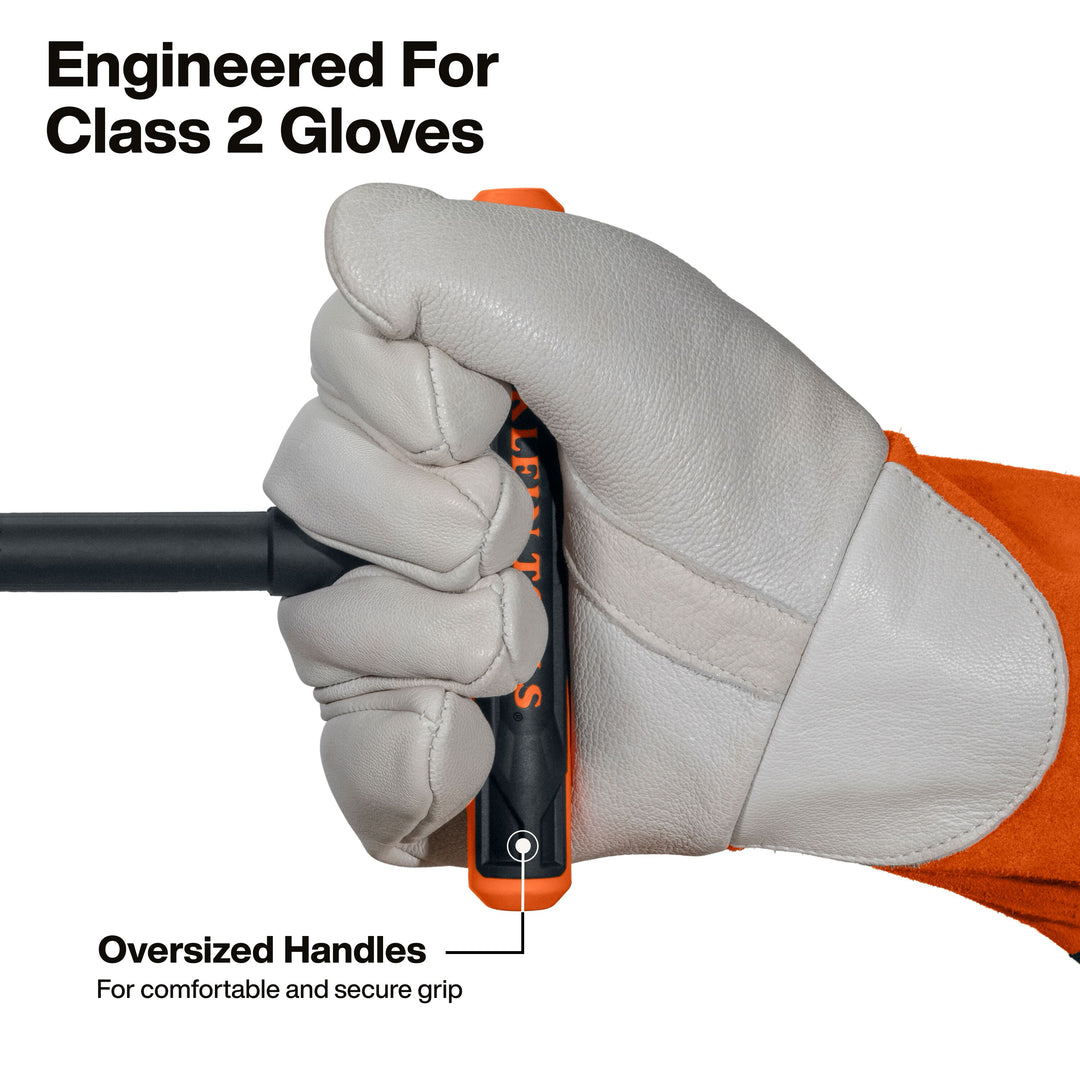 Klein Tools 47120INS Insulated T-Handle and Hex Bit Set, 9-Piece