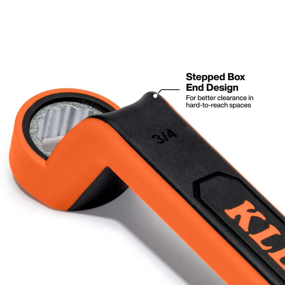 Klein Tools 47140INS Insulated Box End Wrench Set, 8-Piece