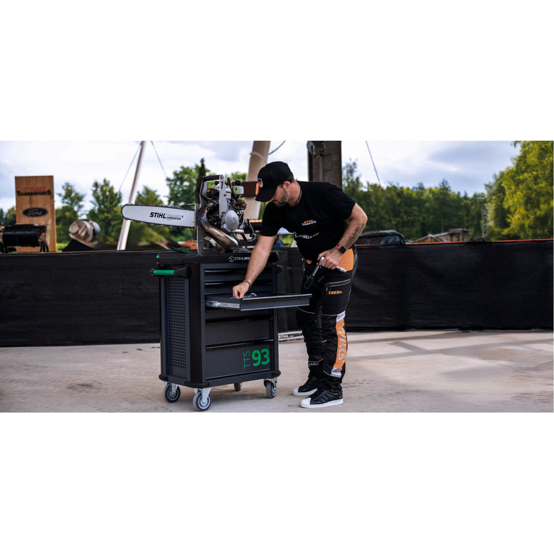 Stahlwille 81200156 Tool Trolley 93/6 B With 6 Drawers