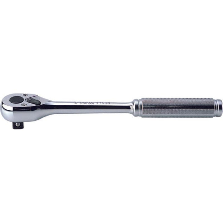 Ko-ken 4750NB 1/2"Sq. Dr. Ratchet Handle 30 teeth L.250 mm Push Button Metal Handle