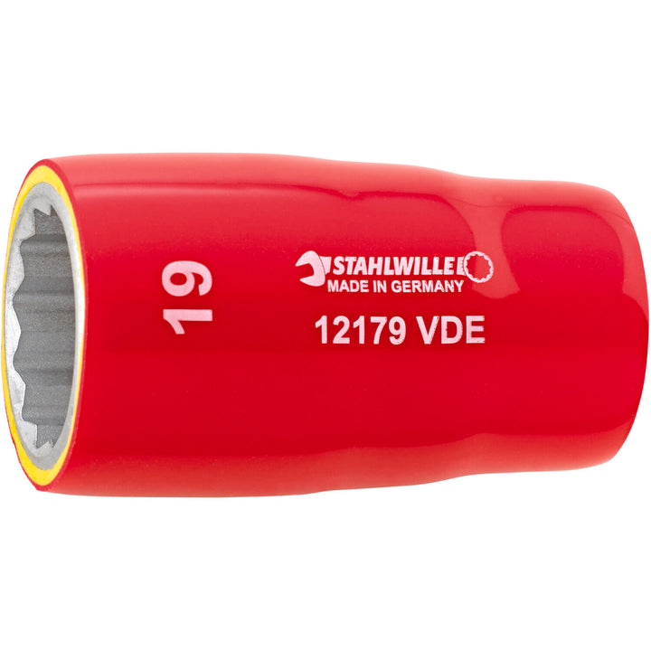 Stahlwille 03370017 12179 VDE Socket 17 mm, 1/2" Drive