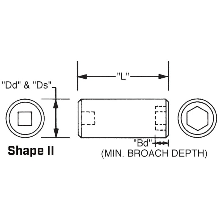 Wright Tool 48-16MM 1/2" Drive 6 Point Standard Metric Impact Socket - 16mm