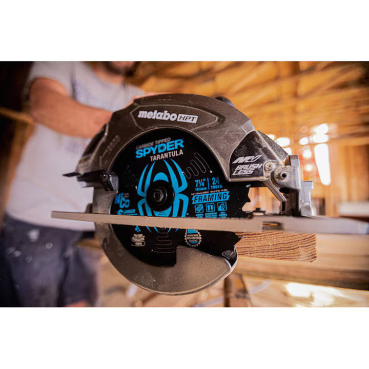 Spyder 13030 6-1/2-in 18 -Tooth Rough Finish Tungsten carbide-tipped steel Circular saw blade Individual