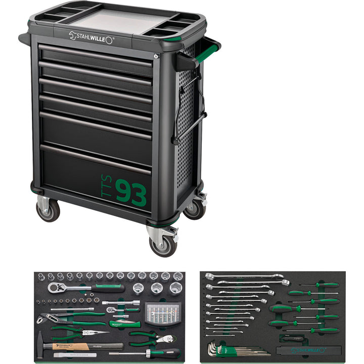 Stahlwille 98830177 Tool Assortment with Tool Trolley