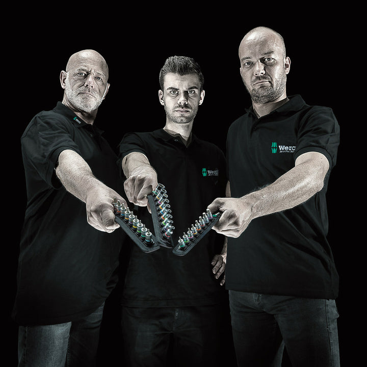 Wera Belt C 2 Zyklop In-Hex-Plus bit socket set with holding function, 1/2" drive, 6 pieces