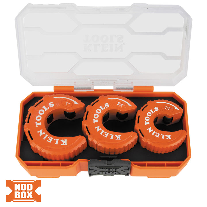 Klein Tools 50048 C-Style Copper Tubing Cutter Set, 3 Pc.