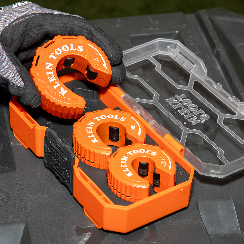 Klein Tools 50048 C-Style Copper Tubing Cutter Set, 3 Pc.