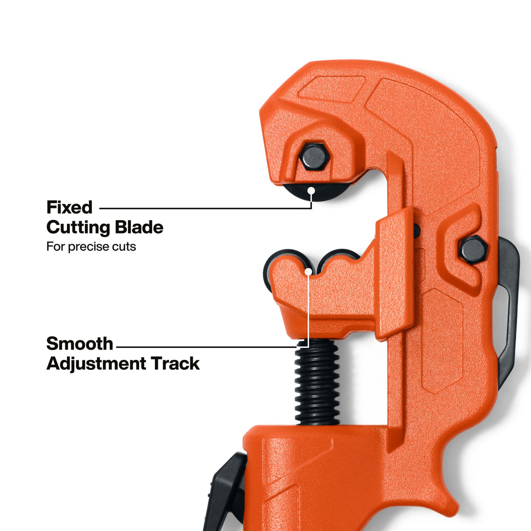 Klein Tools 50077 1-Inch Quick-Adjust Screw-Feed Tubing Cutter